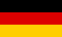 Landesflagge von Deutschland.